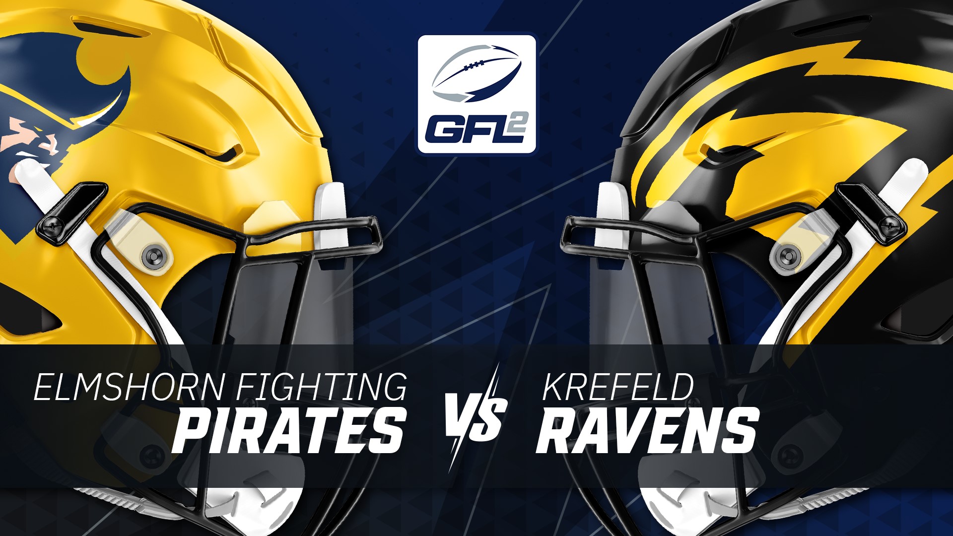 Elmshorn Fighting Pirates vs. Krefeld Ravens –     Showdown am 7. Juni im Krückaustadion, Kickoff 15.00 Uhr