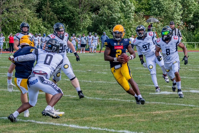 Pirates feiern dominanten 51:22-Heimsieg gegen Minden Wolves